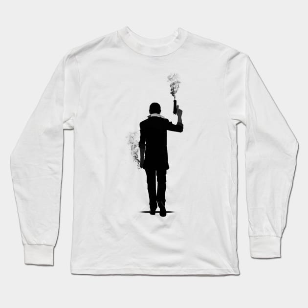 Smokes. Long Sleeve T-Shirt by LeonLedesma